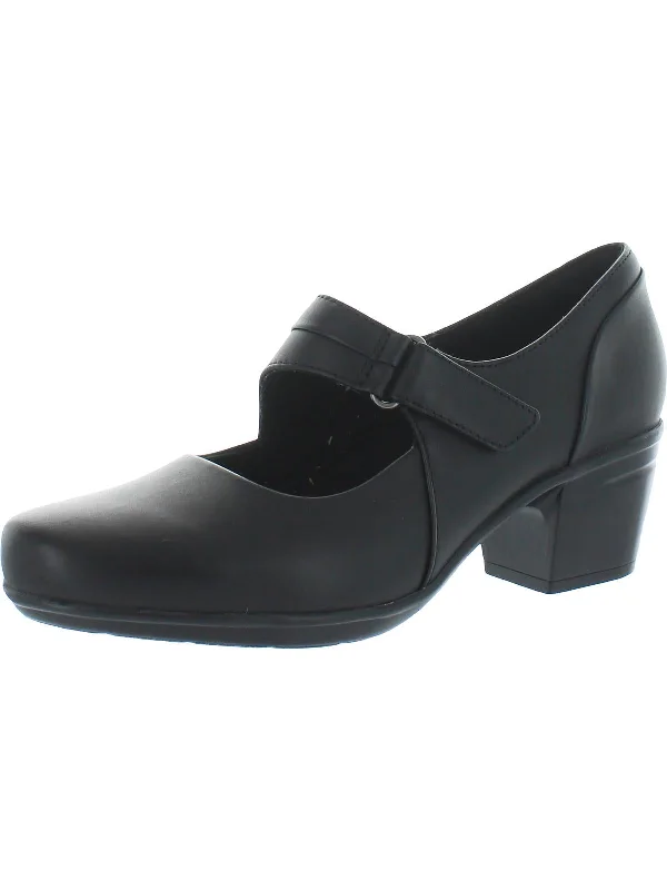 Women's party stiletto heel pumps with a glittery finishEmslie Lulin Womens Leather Block Heel Mary Jane Heels Women's party stiletto heel pumps with a glittery finishEmslie Lulin Womens Leather Block Heel Mary Jane Heels