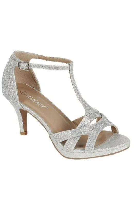 Women's bronze stiletto heel pumps for a warm and metallic lookWomen's Rhinestone Pump In Silver Women's bronze stiletto heel pumps for a warm and metallic lookWomen's Rhinestone Pump In Silver