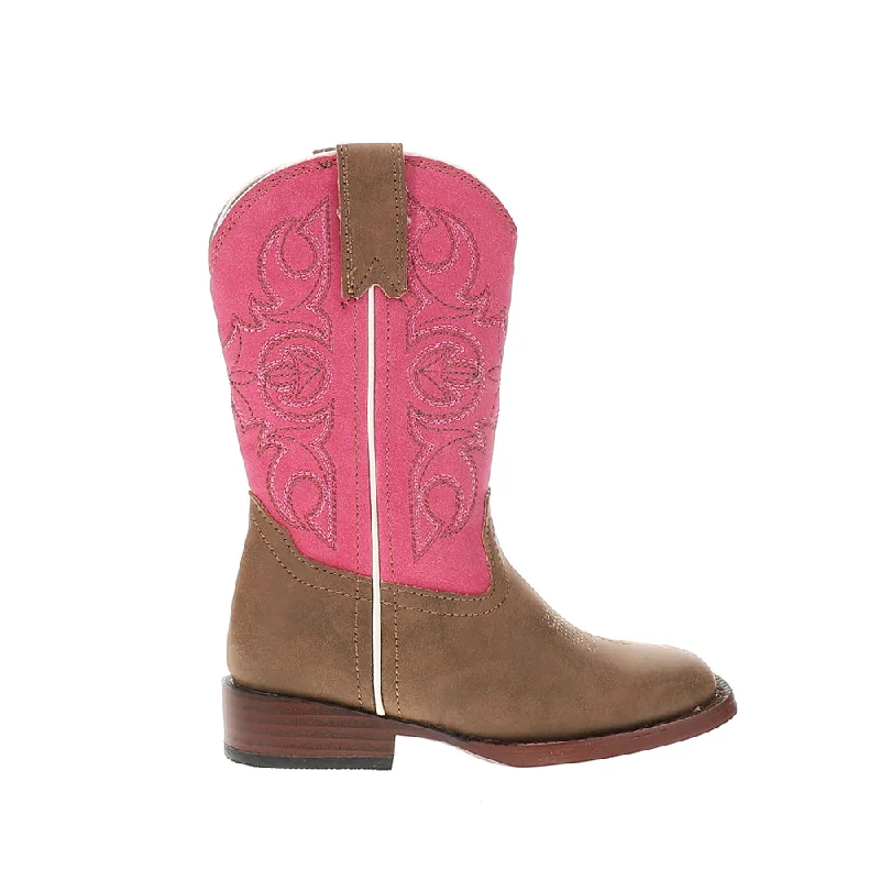 Men's genuine leather cowboy boots with a pointed toeAinsley Square Toe Cowboy Boots (Little Kid-Big Kid) Men's genuine leather cowboy boots with a pointed toeAinsley Square Toe Cowboy Boots (Little Kid-Big Kid)