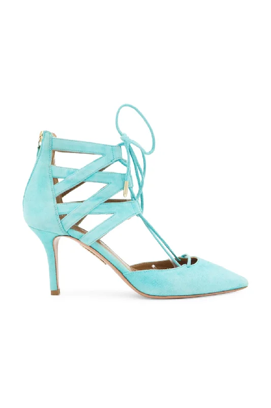 Women's platform stiletto heel pumps with a chunky sole[WS4528] Aquazzura | Pumps