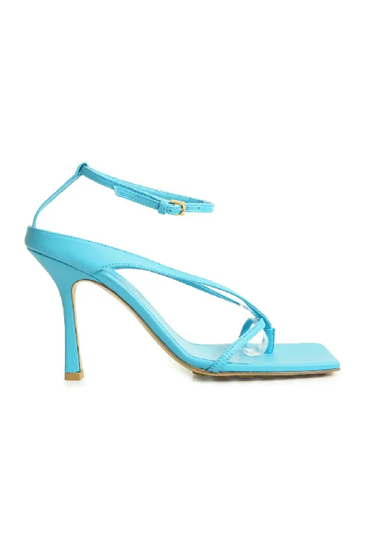 Women's genuine leather stiletto heel pumps with a soft finish[WS5243] Bottega Veneta | High heel sandals