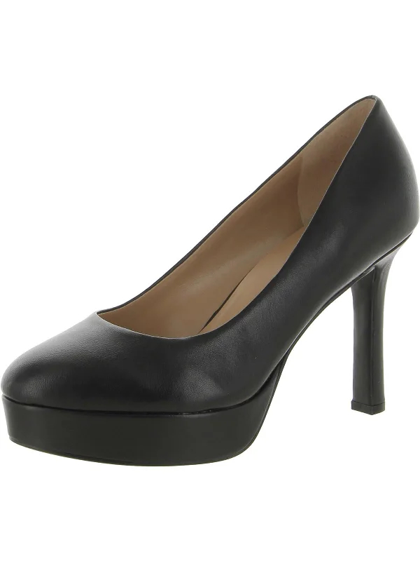 Women's evening gala stiletto heel pumps in a long - lasting colorCamilla Womens Faux Leather Dressy Pumps