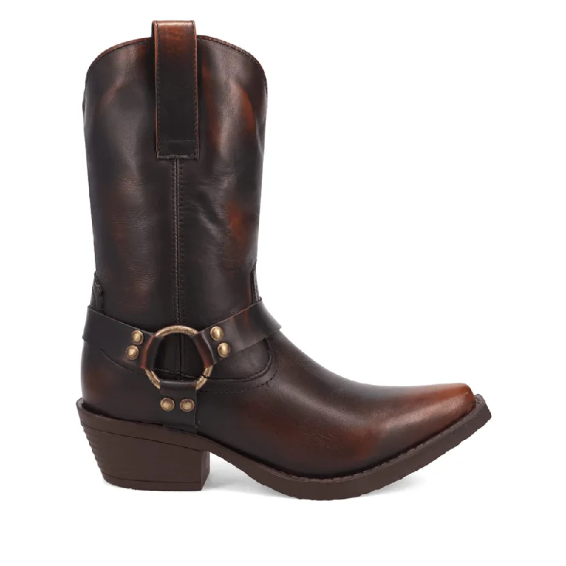 Men's cowboy boots with a silver - toned buckleRide Away Snip Toe Harness Cowboy Boots Men's cowboy boots with a silver - toned buckleRide Away Snip Toe Harness Cowboy Boots
