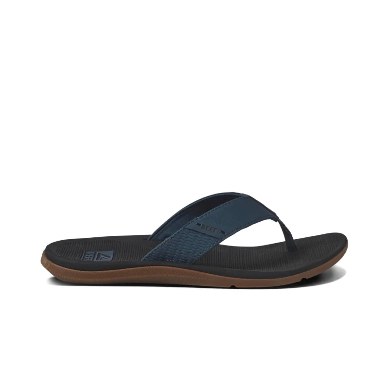 Men's sandals with a cushioned footbedReef Men's Santa Ana - Orion/Black