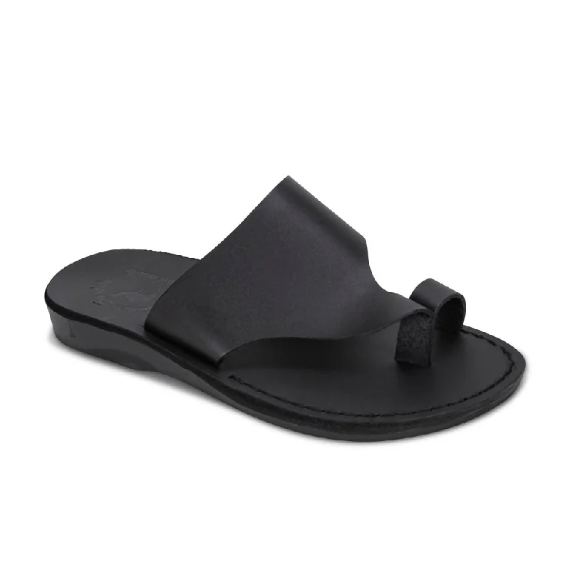 Men's sandals with a wide strap for supportMen's sandals with a wide strap for supportPetra - Leather Toe Strap Sandal | Black Men's sandals with a wide strap for supportMen's sandals with a wide strap for supportPetra - Leather Toe Strap Sandal | Black
