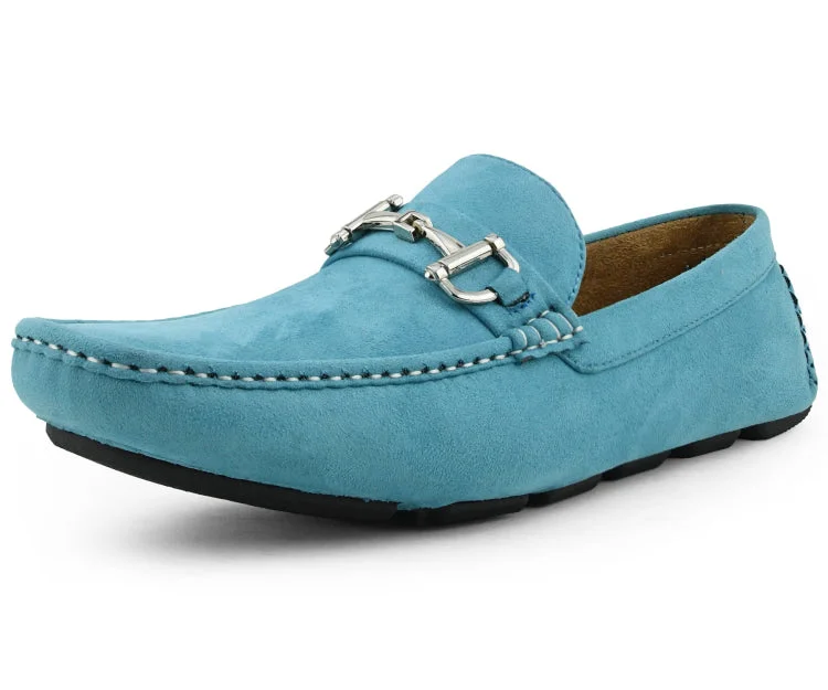 Men's loafers with a leather lining for comfortWalken Turquoise