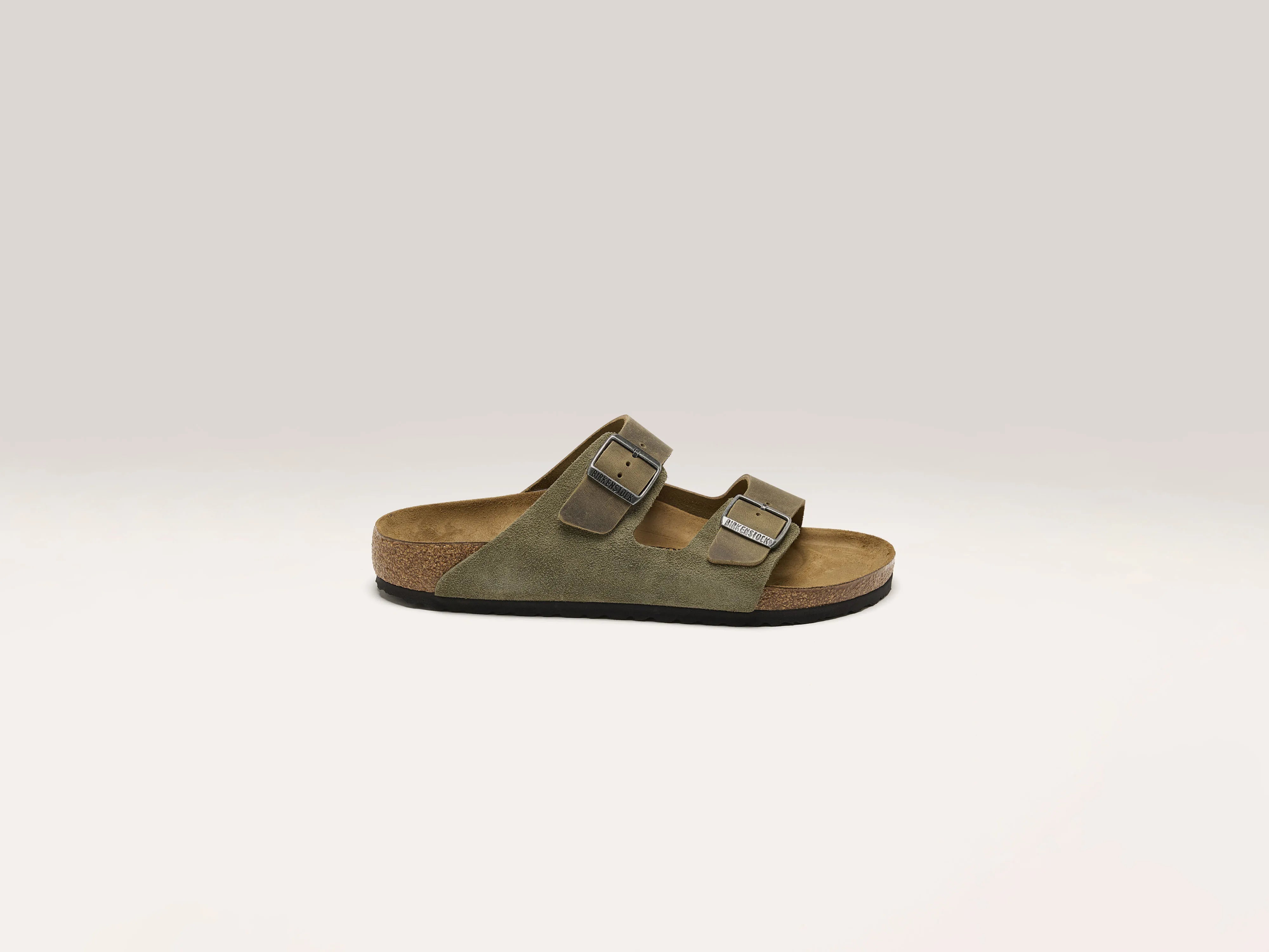 Men's sandals with a cushioned footbedArizona Suede Leather for Men (242 / M / THYME) Men's sandals with a cushioned footbedArizona Suede Leather for Men (242 / M / THYME)