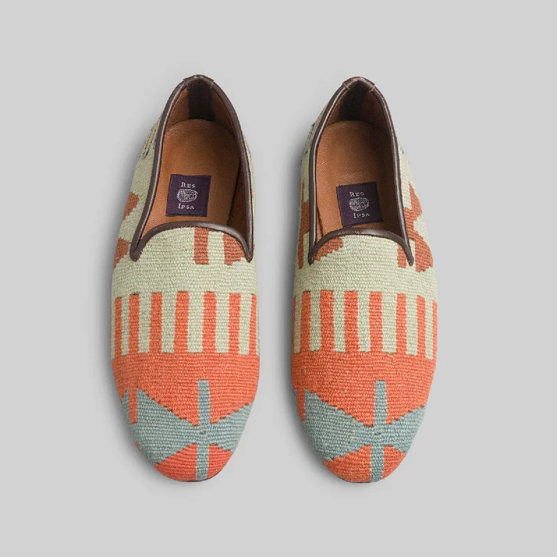 Men's loafers with a moc - toe designMen's Kilim Loafer Size 7