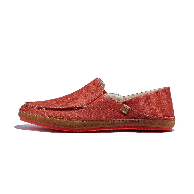 Suede men's loafers for a soft and luxurious feelBurnt Ochre Formentera II Men