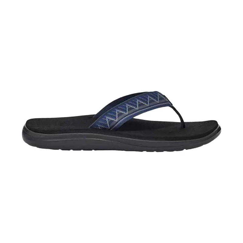 Men's sandals with a cushioned footbedTeva Men's Voya Flip Flop - Ouray Total Eclipse - ONLINE STORE CREDIT/EXCHANGE ONLY