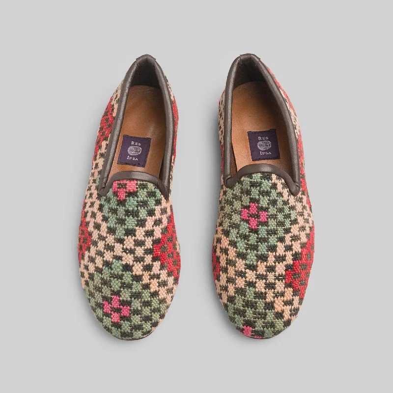 Men's loafers with a decorative buckleMen's Kilim Loafer Size 7