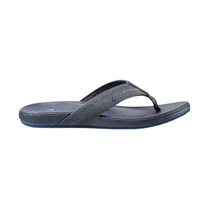 Waterproof men's sandals for water activitiesReef Men's Cushion Phantom 2.0 Flip Flop - Grey/Blue Waterproof men's sandals for water activitiesReef Men's Cushion Phantom 2.0 Flip Flop - Grey/Blue