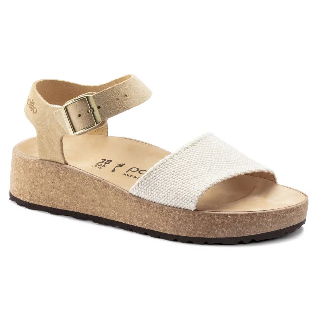 Men's sandals with a contrast stitching detailGlenda Canvas