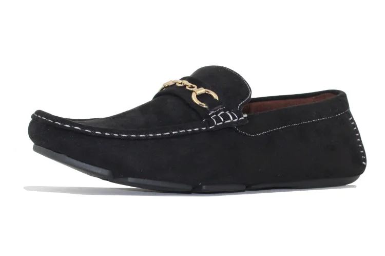 Men's loafers with a memory foam insoleEcker Black
