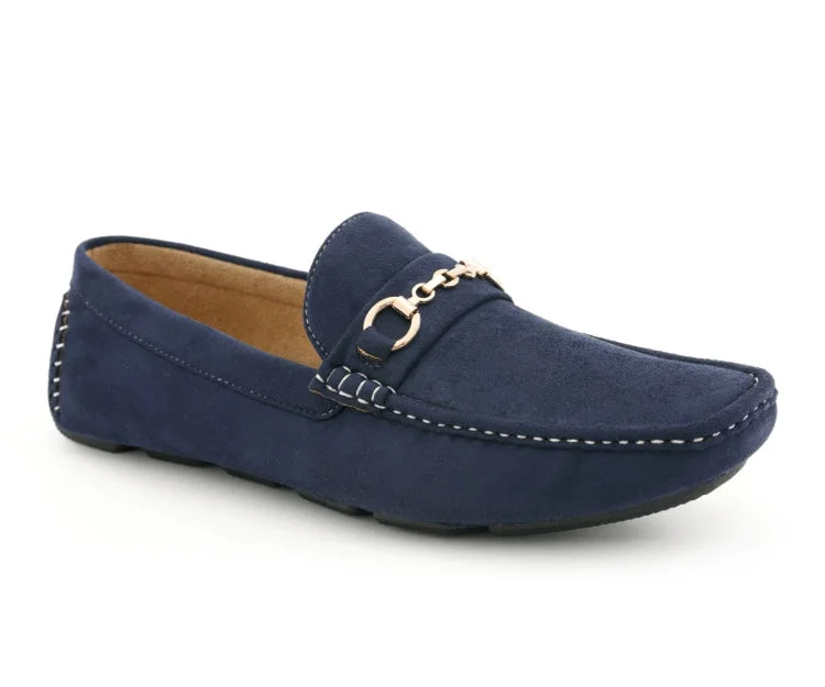 Men's loafers with a pointed toe for a stylish appearanceEcker Navy