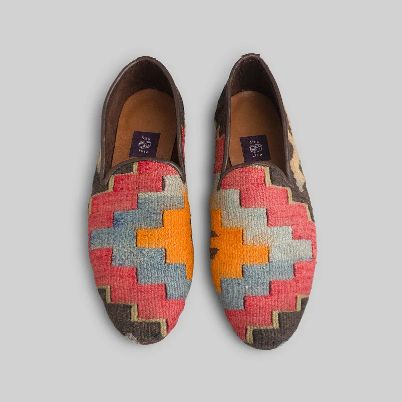 Men's leather loafers with a penny slotMen's Kilim Loafer Size 11