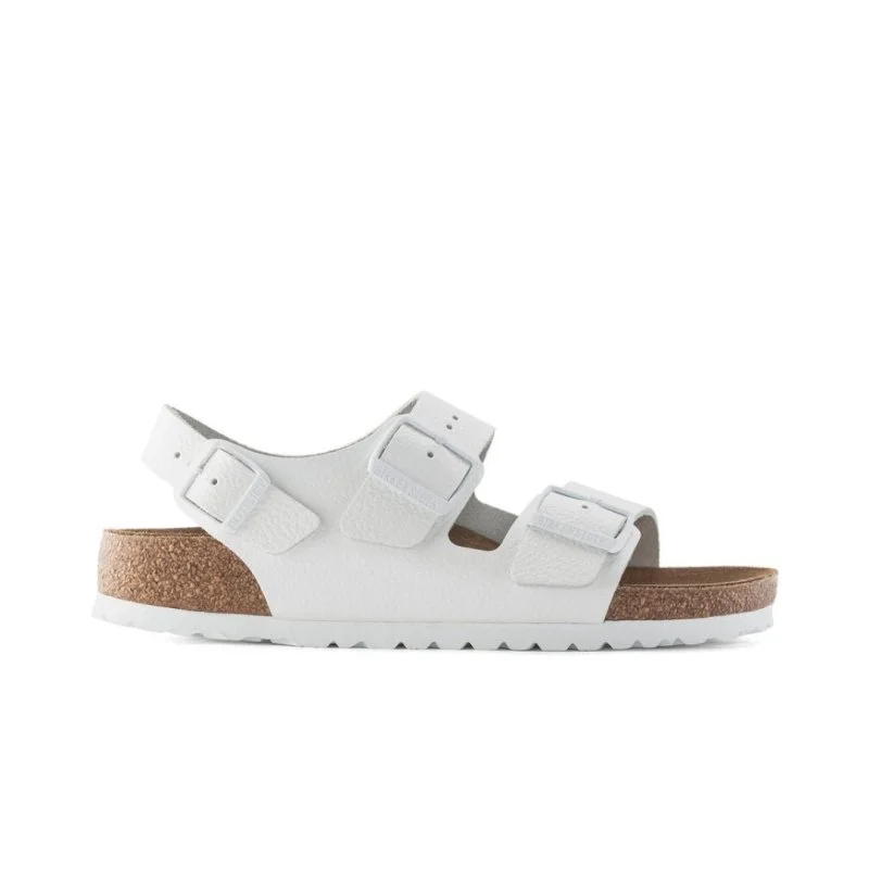 Flip - flop style men's sandals for beach wearBirkenstock Milano - White Leather