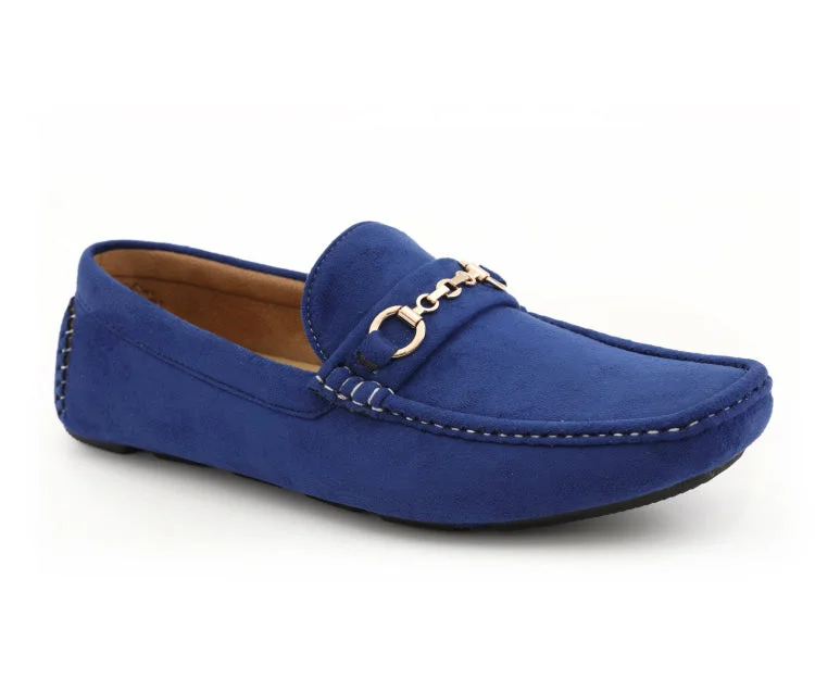 Men's loafers with a moc - toe designEcker Royal