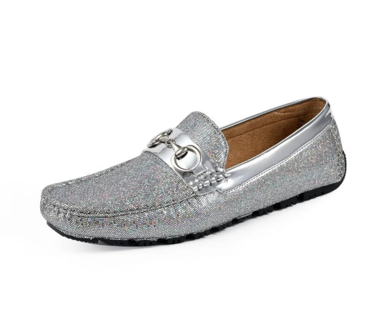 Men's loafers with a flexible sole for easy movementSamson Silver