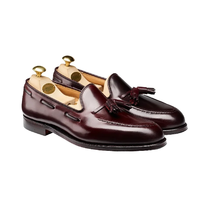 Men's loafers with a flexible sole for easy movementCavendish Burgundy Cordovan