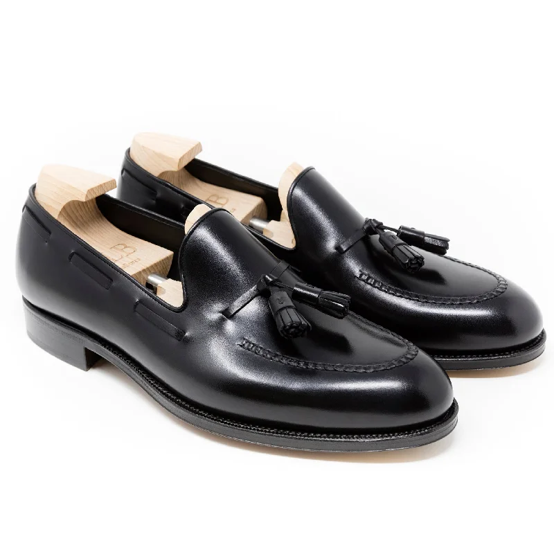 Men's leather loafers with a penny slotLANCASTER