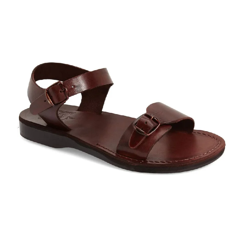 Men's sandals with a wide strap for supportMen's sandals with a wide strap for supportThe Original - Leather Adjustable Buckle Sandal | Brown Men's sandals with a wide strap for supportMen's sandals with a wide strap for supportThe Original - Leather Adjustable Buckle Sandal | Brown