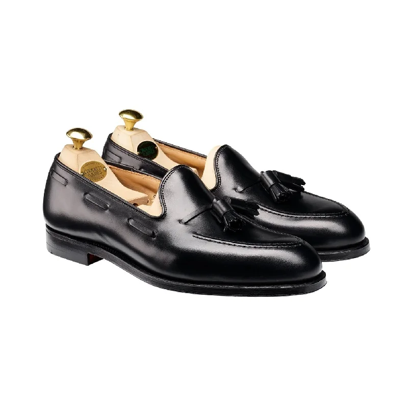 Slip - on men's loafers for easy wearCavendish Black Calf
