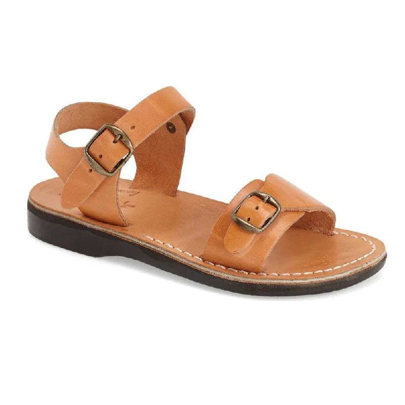Men's sandals with a leather lining for comfortThe Original - Leather Adjustable Strap Sandal | Tan Men's sandals with a leather lining for comfortThe Original - Leather Adjustable Strap Sandal | Tan