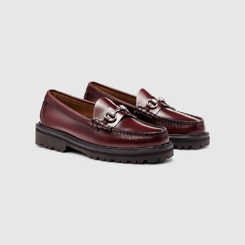 Men's loafers with a memory foam insoleMENS LINCOLN BIT LUG WEEJUNS LOAFER