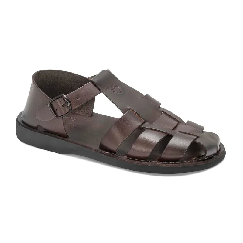 Waterproof men's sandals for water activitiesWaterproof men's sandals for water activitiesDaniel - Leather Fisherman Sport Sandal | Brown Waterproof men's sandals for water activitiesWaterproof men's sandals for water activitiesDaniel - Leather Fisherman Sport Sandal | Brown