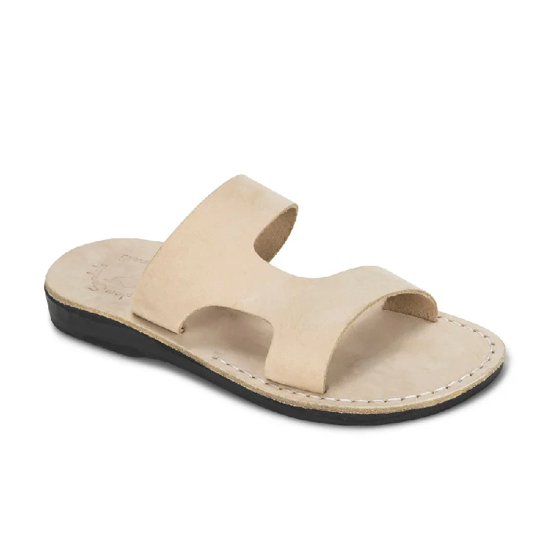 Men's sandals with a rubber sole for tractionMen's sandals with a rubber sole for tractionJune - Leather Side Strap Sandal | White Nubuck Men's sandals with a rubber sole for tractionMen's sandals with a rubber sole for tractionJune - Leather Side Strap Sandal | White Nubuck