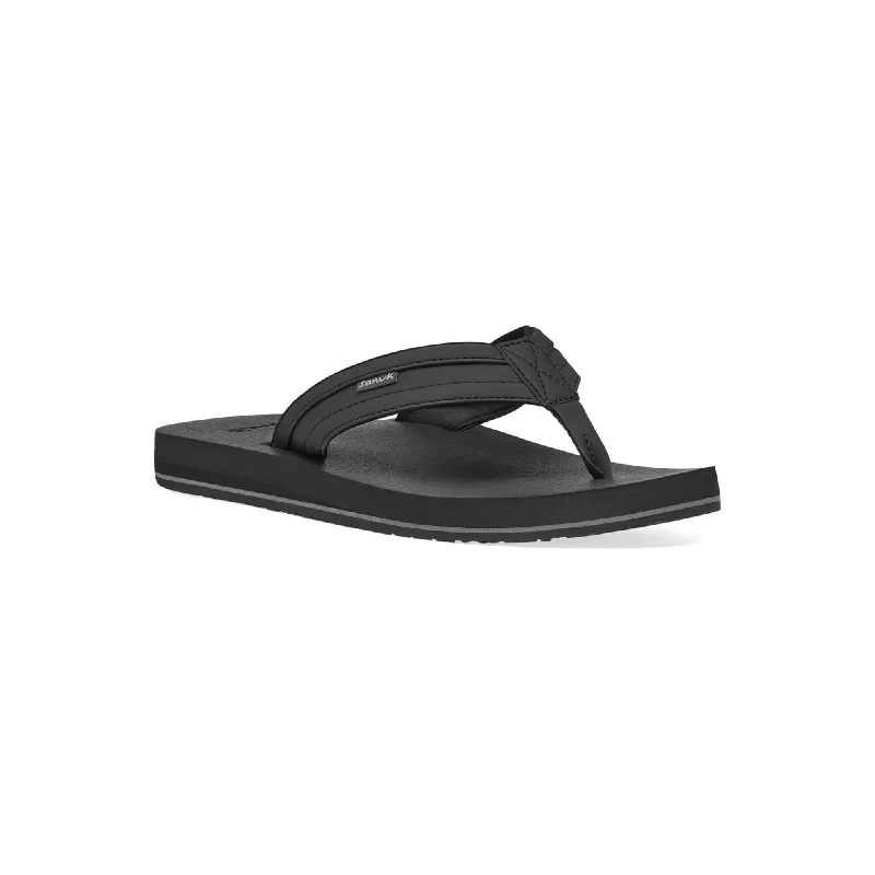 Men's sandals with a stretchy strap for a better fitMen's sandals with a stretchy strap for a better fitSanuk Mens Ziggy Sandals - Black
