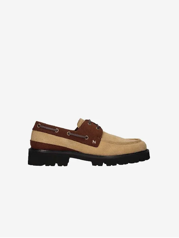 Men's loafers with a tassel front for a classic lookDario Men's Vegan Suede Boat Shoes | Beige Men's loafers with a tassel front for a classic lookDario Men's Vegan Suede Boat Shoes | Beige