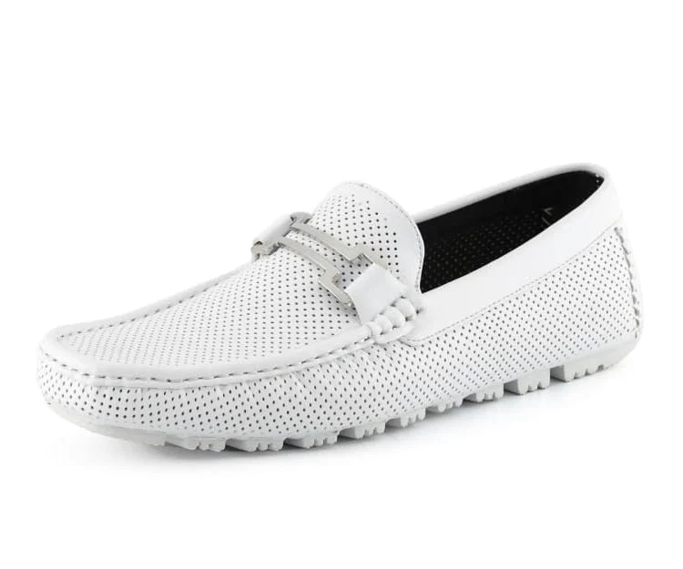Men's loafers with a leather lining for comfortHarry2 White