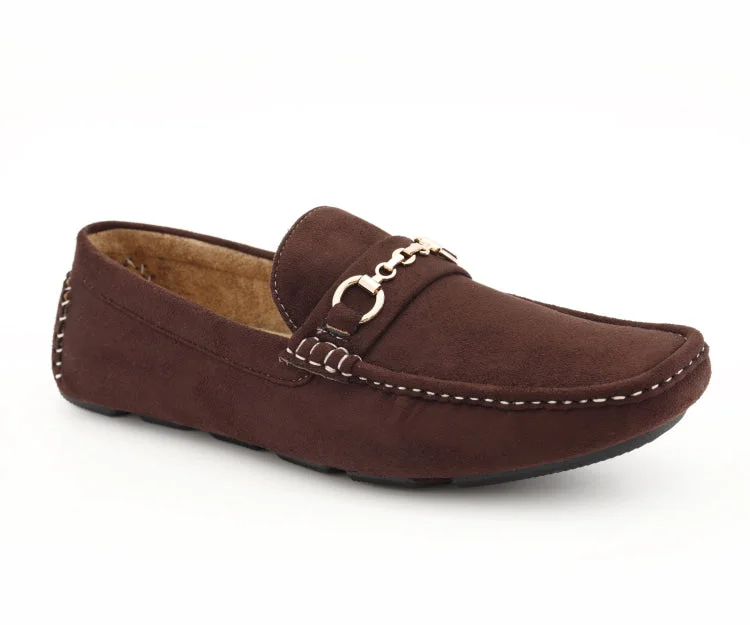 Men's loafers in a neutral color like black or brownEcker Brown