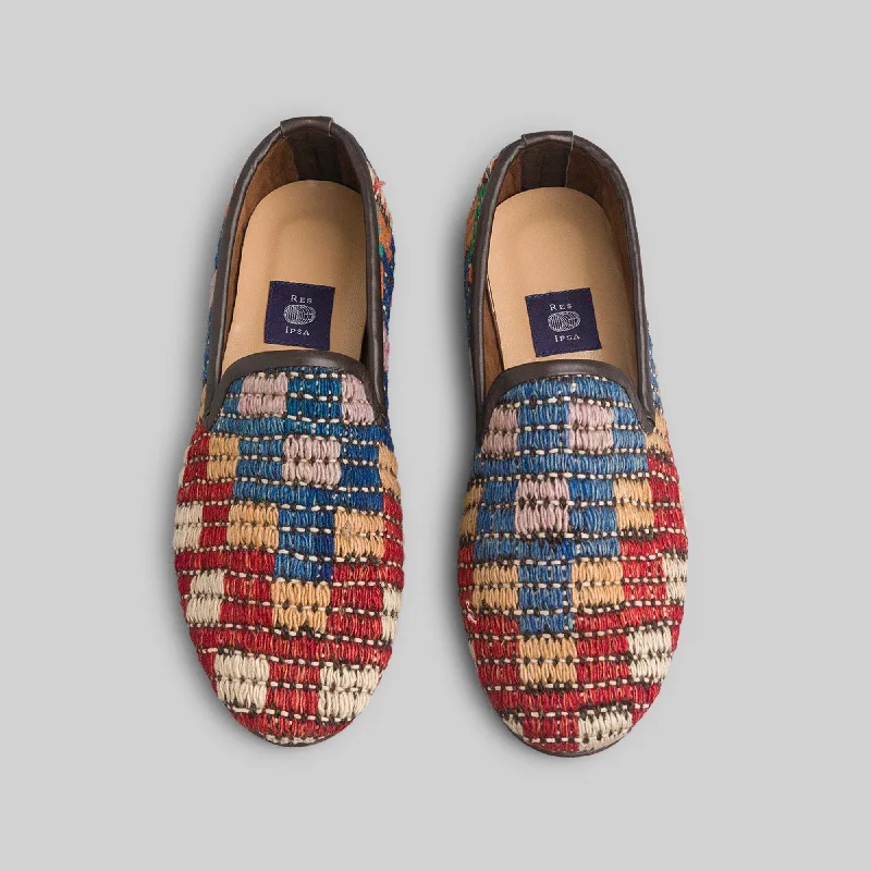 Men's loafers with a leather lining for comfortMen's Kilim Loafer Size 9