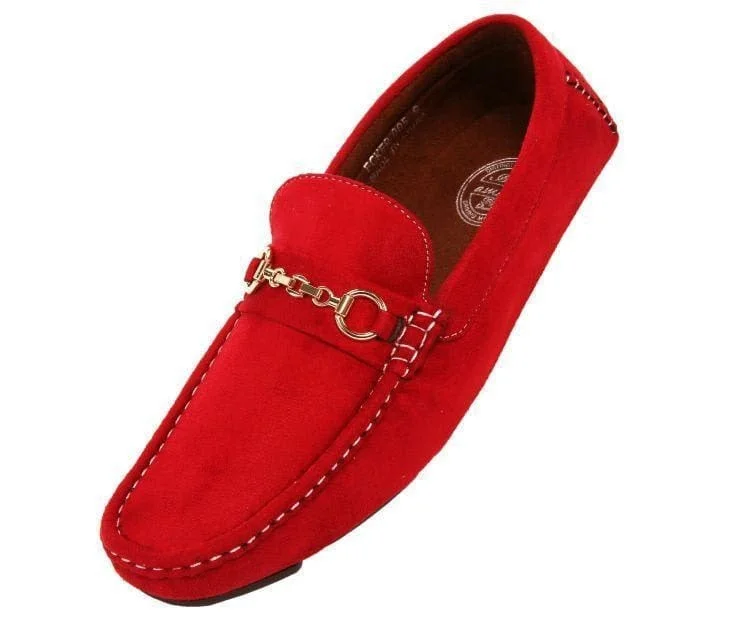 Men's loafers with a leather lining for comfortEcker Red