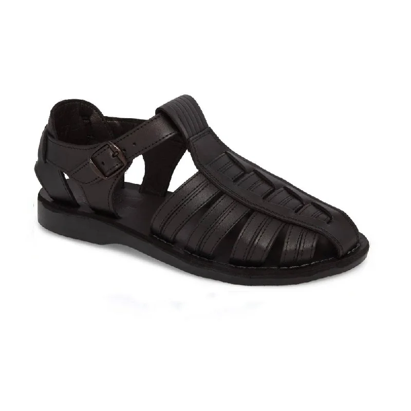 Men's sandals with a leather lining for comfortMen's sandals with a leather lining for comfortBarak - Leather Closed Toe Sandal | Black Men's sandals with a leather lining for comfortMen's sandals with a leather lining for comfortBarak - Leather Closed Toe Sandal | Black