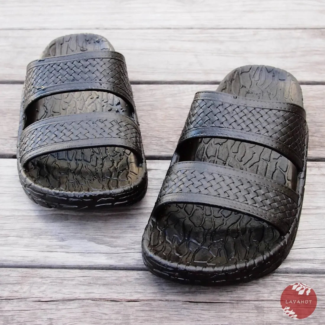 Men's sandals with a pointed toe for a stylish lookBlack Jon Jandals® - Pali Hawaii