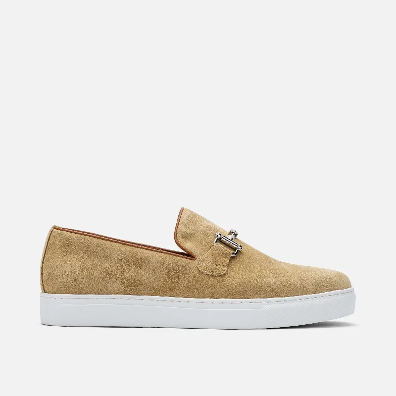 Men's loafers with a rubber sole for durabilityBoardwalk Sahara Suede Horse-Bit Sneakers Men's loafers with a rubber sole for durabilityBoardwalk Sahara Suede Horse-Bit Sneakers