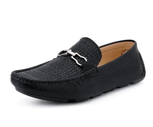 Men's loafers with a flexible sole for easy movementCharles Black
