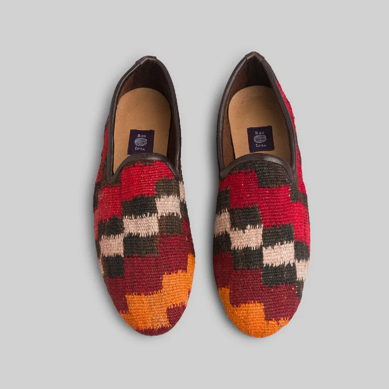 Slip - on men's loafers for easy wearMen's Kilim Loafer Size 12