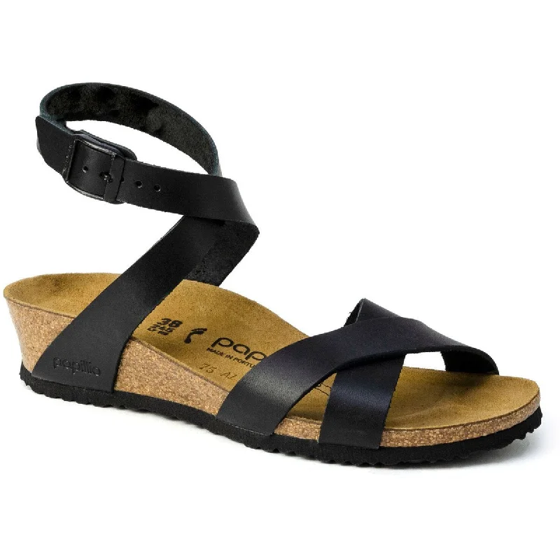 Men's sandals with a decorative buckle or charmWomen's Lola Natural Leather
