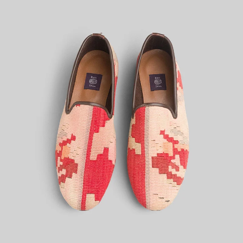 Men's loafers with a contrast stitching detailMen's Kilim Loafer Size 11