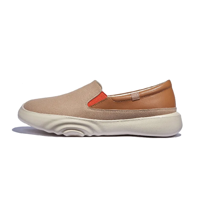 Men's loafers with a smooth leather finishSesame Brown Denia II Men