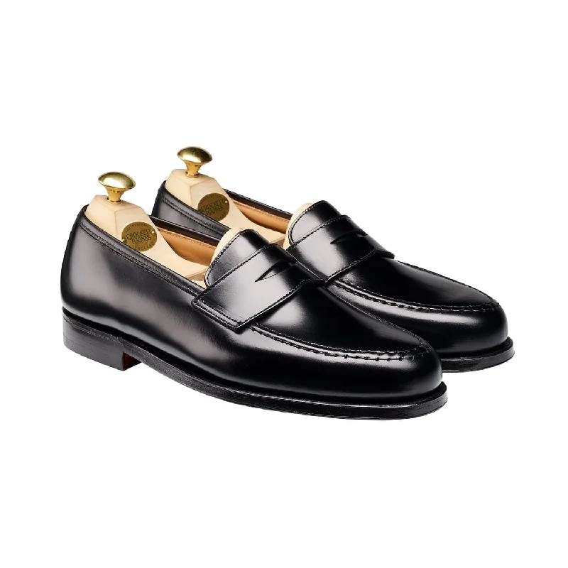 Men's loafers with a cushioned footbedBoston Black Cavalry Calf