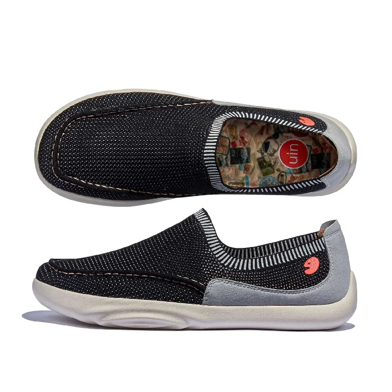 Men's leather loafers with a penny slotLimestone Mojacar I Men