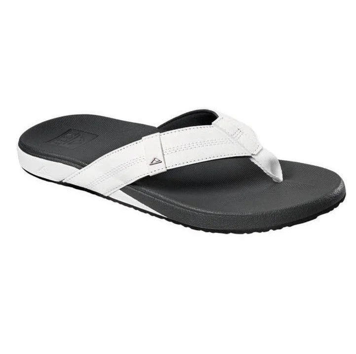 Men's sandals with a shock - absorbing insoleMen's sandals with a shock - absorbing insoleReef Cushion Bounce Phantom Mens Sandal - White Grey Men's sandals with a shock - absorbing insoleMen's sandals with a shock - absorbing insoleReef Cushion Bounce Phantom Mens Sandal - White Grey