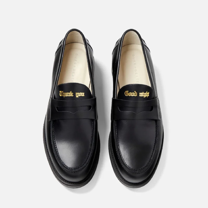 Men's loafers with a leather lining for comfortWilde Thank You, Good Night Penny Loafer - Men's Men's loafers with a leather lining for comfortWilde Thank You, Good Night Penny Loafer - Men's