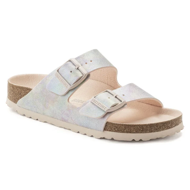 Men's sandals with a perforated leather upper for ventilationArizona Vegan Iridescent Men's sandals with a perforated leather upper for ventilationArizona Vegan Iridescent